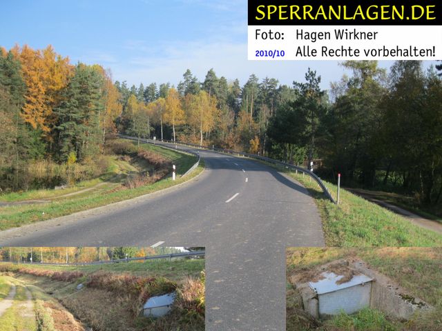 Grabensperre in Bayern