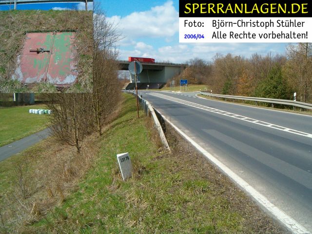 Grabensperre in Hessen