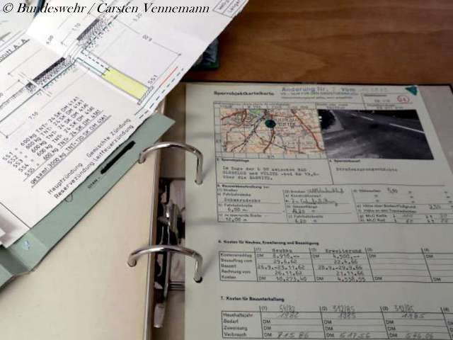 Sperrobjektkarteikarte der Sperranlage OD 0116