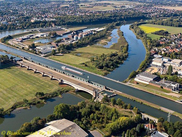 Wasserstraßenkreuz Minden (MLK)