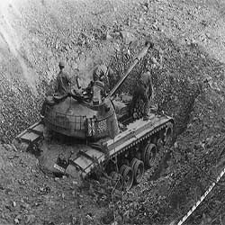 Ergebnis Trichtersprengung (Pionierübung)